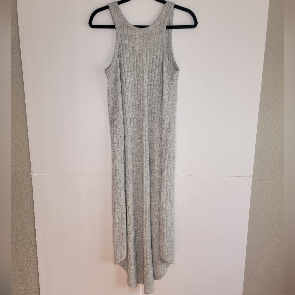 Chaser Ribbed High-Low Maxi Tank Dress – Size Small - Picture 5 of 9
